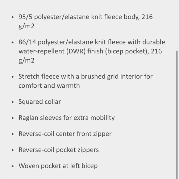 North Face Mountain Peaks Full Zip Fleece Men’s M - Picture 9 of 9